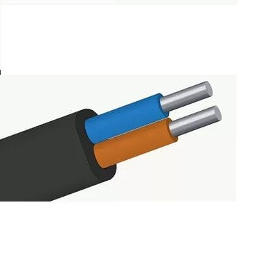 Кабель АВВГ 2х4 плоский черный Альгиз ГОСТ