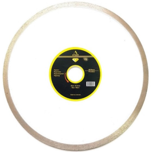 Диск алмазный Ayger 1A1R 250x1,8x10x25,24 мм