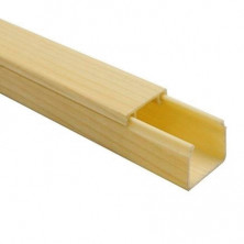 Кабель-канал Промрукав 25437 25х16 мм двойной замок сосна