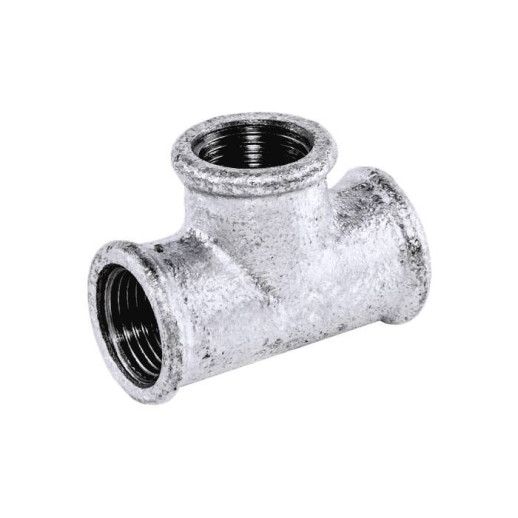 Тройник прямой чугун оц Ду 40 (1 1/2") ВР/ВР Fittex