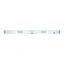 Правило алюминиевое Biber 35604 с уровнем и ручками 2500 мм