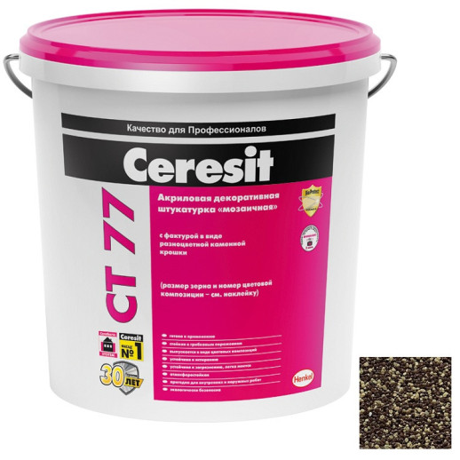 Штукатурка акриловая декоративная Ceresit CT 77 Мозаичная Chile 1 25 кг