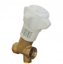 Клапан балансировочный ручной Giacomini R206B-1 R206BY114 ВР без ниппелей Ду 20 мм Ру25