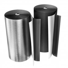 Вспененный полиэтилен Energoflex Black Star Duct EFXR10110BSDUC 10000х1000х10 мм рулон самоклеящийся черный   