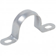 Скоба IEK металлическая двухлапковая D38-40мм CMAT11-38-100