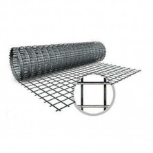 Сетка сварная оцинкованная 20х20х0,7 мм 1х25 м  