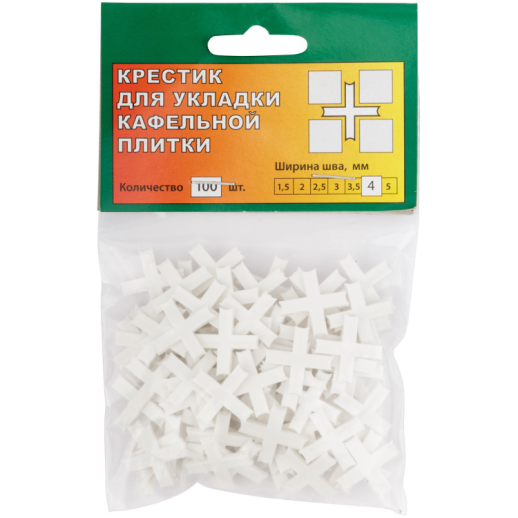 Крестики для плитки РОС 16740 4 мм 100 штук