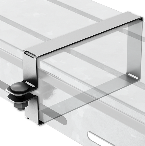 Хомут крышки лотка IEK EZ CKL10D-HK-050-050-EZ 50х50 мм