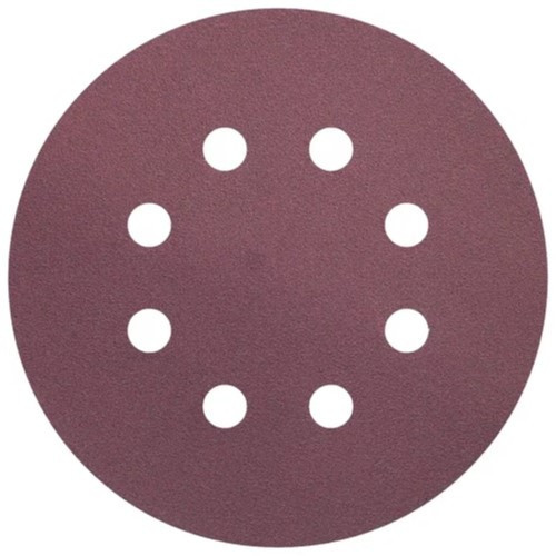 Круг шлифовальный Sia Abrasives Siaspeed 1950 ss50-125-8-100 на липучке 8 отверстий Р100 125 мм 50 штук