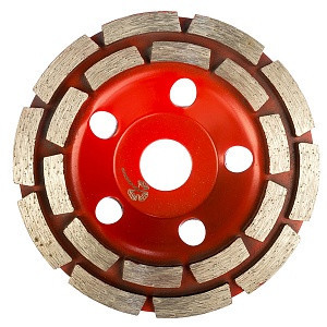 TRIO-DIAMOND Чашка алмазная 125 Сегментная двухрядная TCW153