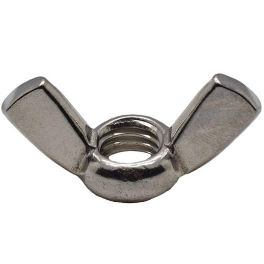 Гайка барашковая из нержавеющей стали Креп-Комп американский тип DIN315 А2 М16 20 штук
