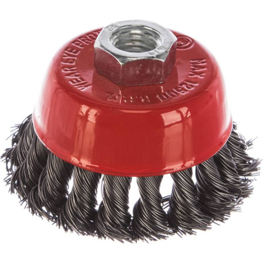 Корщетка-чашка Fit 39467 стальная М14 75 мм