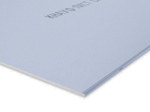 Гипсокартон Knauf Сапфир 2500х1200х12,5 мм звукоизоляционный влаго-огнестойкий ударопрочный