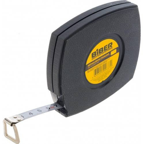Мерная лента Biber 40203 стальная 30 м