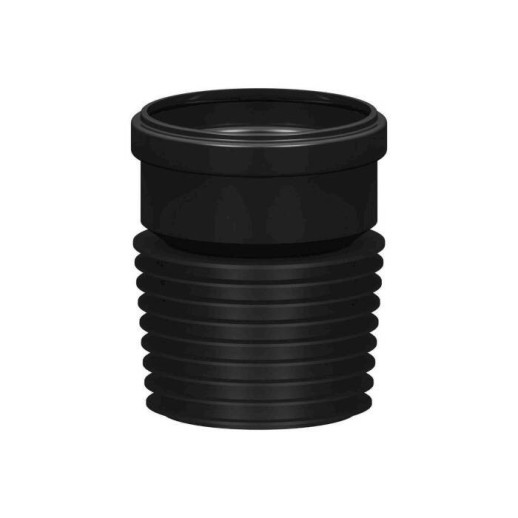 Переход ПВХ универсальный черный Дн 110х90 б/нап ремонтный Татполимер ТП-82.100