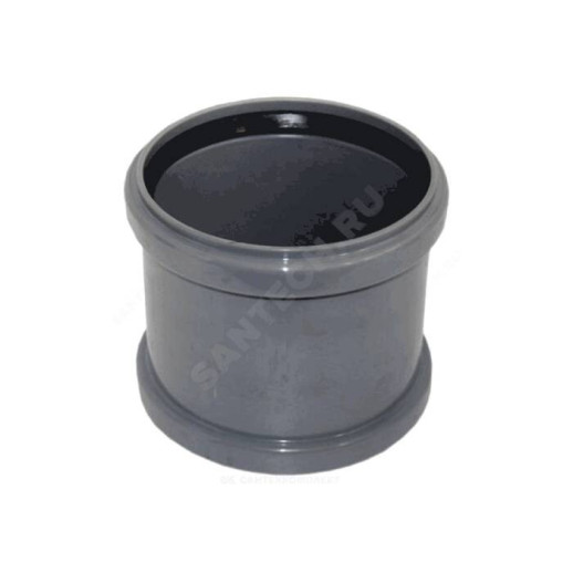 Муфта НПВХ ремонтная серая Дн 50 б/нап в/к ТУ 6-49-33-92 Агригазполимер