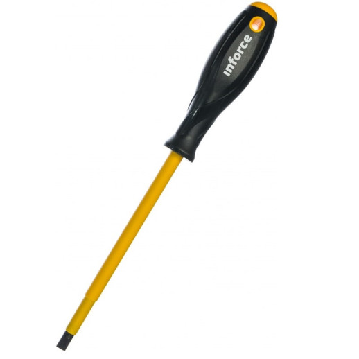 Отвертка диэлектрическая Inforce 06-09-81 SL8х175 мм