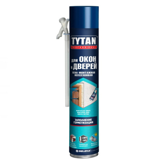 Пена монтажная для окон и дверей Tytan Professional всесезонная 750 мл  