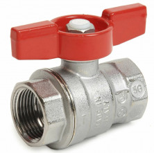 Кран шаровой Giacomini R851TX103 R851T для термодатчика Ду 15  внутренняя резьба