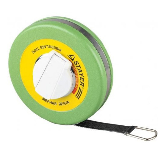 Мерная лента Stayer 3415-10_z01 фиберглассовая 10 м