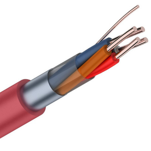 Кабель для пожарной сигнализации КПСВЭВ нг(А)-LS 2x2x1,5 бухта 200 м Rexant