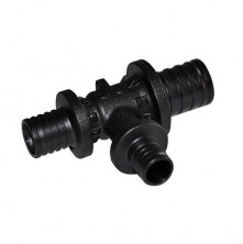 Тройник PPSU Rehau PX 25х16х20 мм с уменьшенным боковым и торцевым проходами