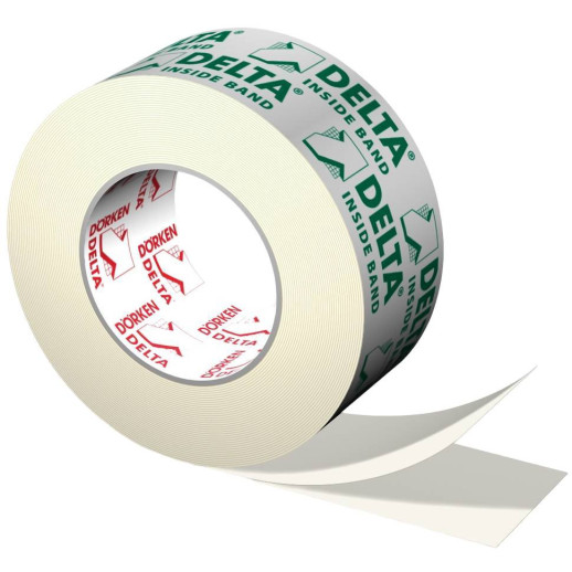 Лента односторонняя Delta Inside Band I 60 для любой пароизоляции 40 м х 60 мм  